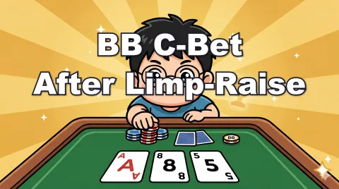 Blind Heads-Up C-Bet Strategy on A-High Boards (Limp-Raise Line) [Ajo MTT Vol.6]