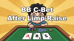 Blind Heads-Up C-Bet Strategy on A-High Boards (Limp-Raise Line) [Ajo MTT Vol.6]