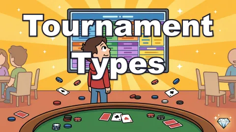 Types of Poker Tournaments | Bounty, Turbo, Deepstack & More